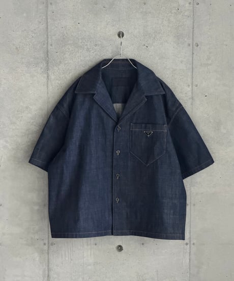 PRADA インディゴデニムシャツ