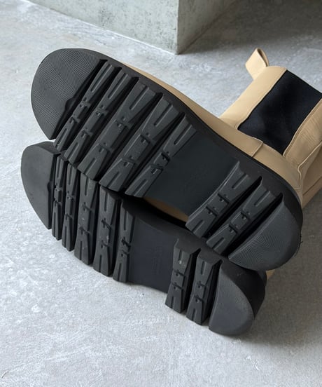 BOTTEGA VENETA チェルシーブーツ サイドゴアブーツ ベージュ 37