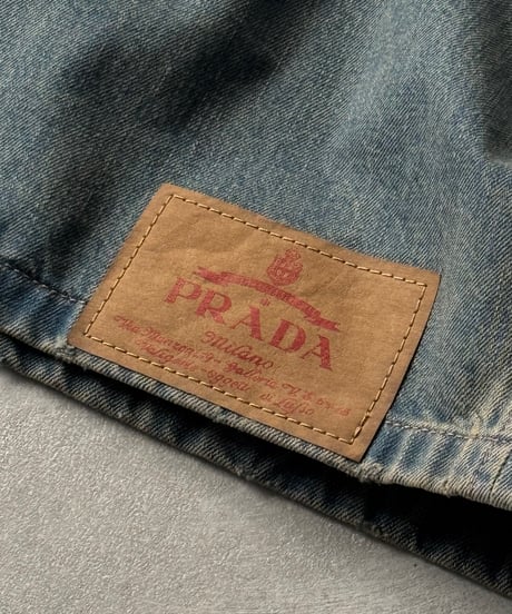 PRADA デニムボーリングシャツ