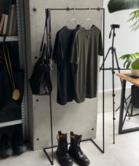 PRADA バック三角ロゴクルーネックTシャツ khaki