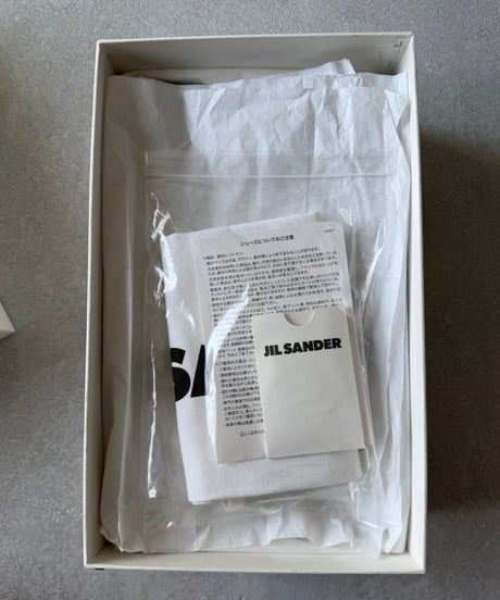 JIL SANDER レザーミュールサンダル