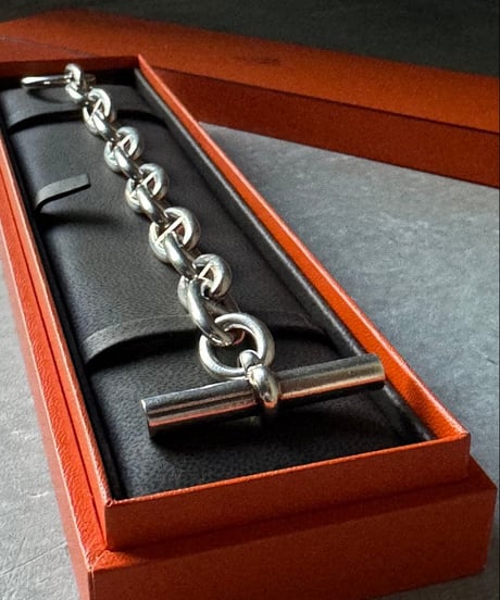 HERMES Chaine d'Ancre Bracelet GM12