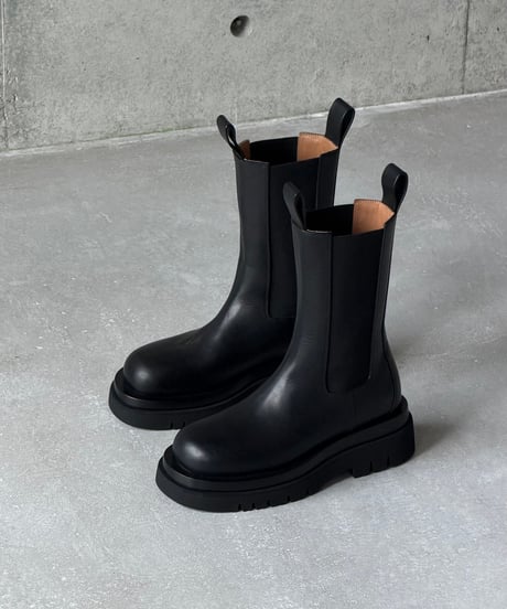 BOTTEGA VENETA チェルシーブーツ サイドゴアブーツ ブラック 36