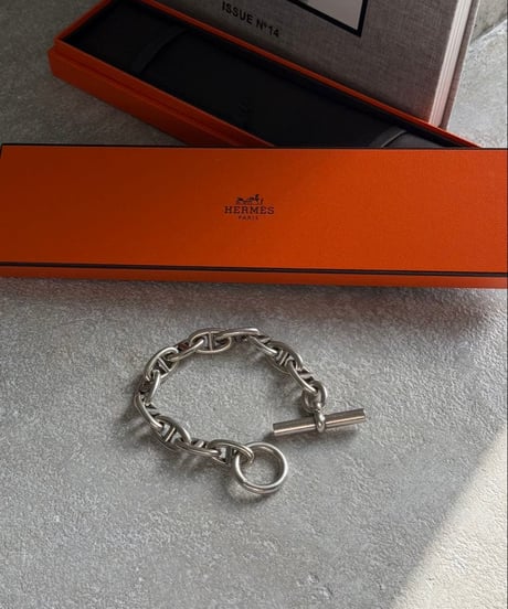 HERMES Chaine d'Ancre Bracelet GM12