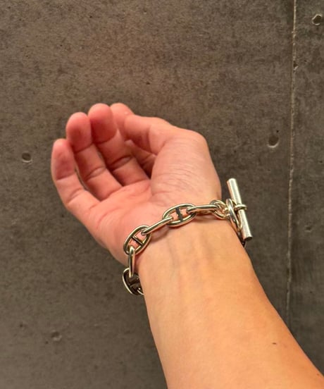 HERMES Chaine d'Ancre Bracelet GM12