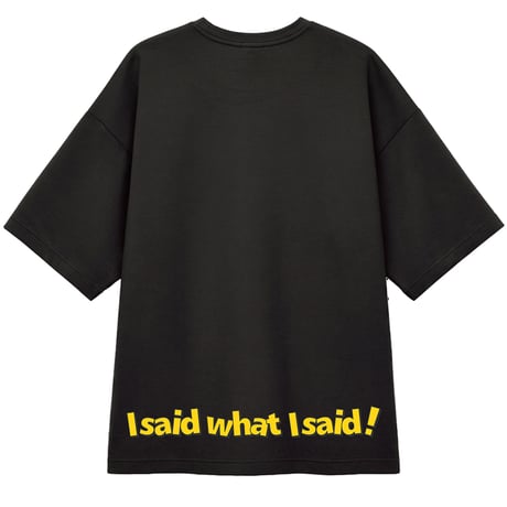 観戦禁止実況ライブ ビッグシルエットTシャツ BLACK【ST_KK_001】