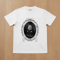 ウィンターホワイトハムスター半袖Tシャツ ルネサンス風 ホワイト 男女兼用