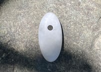 糸魚川翡翠　大珠　白　32mm / Itoigawa Jadeite TAISHU