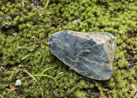 スイス産アルパイン翡翠　61g / Swiss Alpine Jadeite