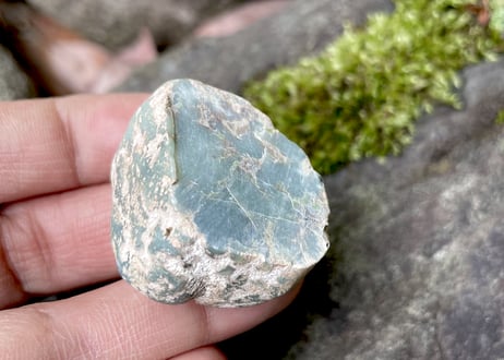 スイス産アルパイン翡翠　36g / Swiss Alpine Jadeite