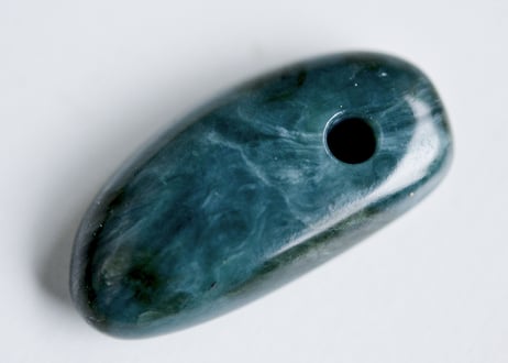 糸魚川ネフライト　縄文大珠　36mm / Itoigawa Nephrite TAISHU