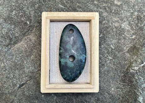 糸魚川ネフライト　縄文大珠　57mm / Itoigawa Nephrite TAISHU