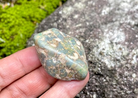 スイス産アルパイン翡翠　37.4g / Swiss Alpine Jadeite