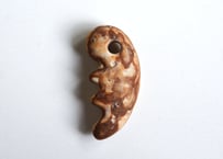 姫川薬石　縄文型獣型勾玉　36mm / Himekawa Yakuseki MAGATAMA