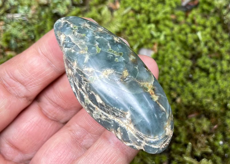 スイス産アルパイン翡翠 42.9g / Swiss Alpine Jadeite | SPIR