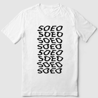 soeo Echo Tee — White