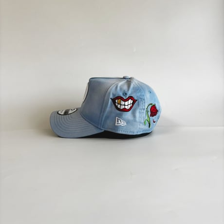 USA買付 NEW ERA 9FORTY A-Frame Los Angeles Dodgers Love Patch Light Blue Cap　　 NE-36