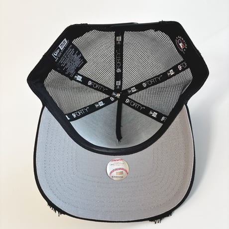 USA買付   NEW ERA SAN DIEGO PADRES VINTAGE DENIM MESH 9FORTY A-FRAME CAP 　 NE-15