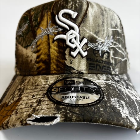 USA買付　NEW ERA 9FORTY A-Frame Chicago White Sox 2003 All-Star Game Realtree Camo Distressed Cap　NE-41