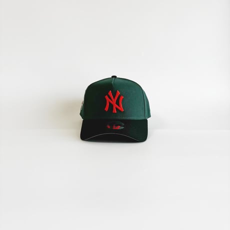 USA買付　NEW ERA 9FORTY A-Frame New York Yankees 1999 World Series Green Cap  NE-38