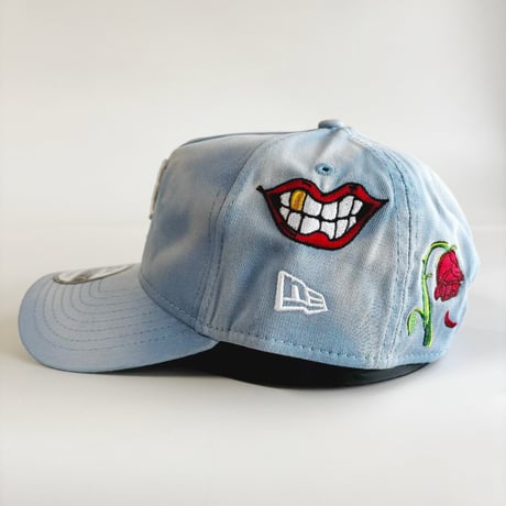 NEW ERA 9FORTY A-Frame New York Mets Love Patch Light Blue Cap  NE-37