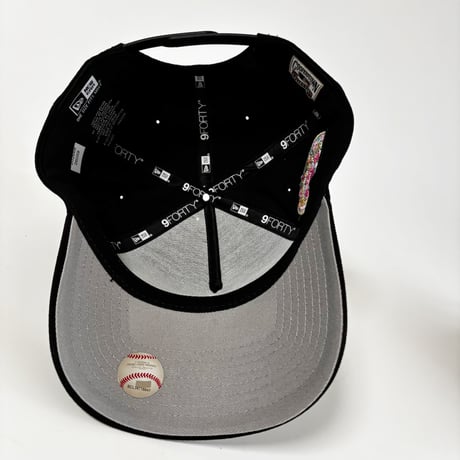USA買付  NEW ERA 9FORTY "Rose" Yankees Cooperstown Cap NAVY  NE-23