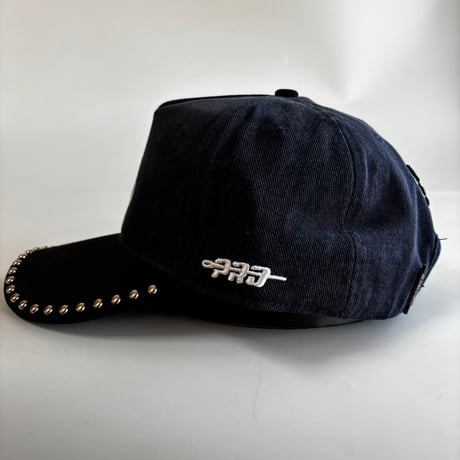 USA買付 PRO STANDARD Los Angeles Dodgers Studded Strapback Navy / Black Cap　US-04