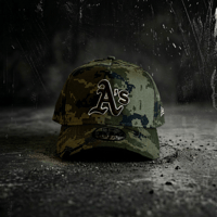 USA買付  NEW ERA OAKLAND ATHLETICS DIGITAL CAMO 9FORTY A-FRAME CAP  　 NE-12