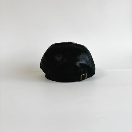 USA買付47 HITCH Los Angeles Dodgers Faux Leather Black Cap　 US-01