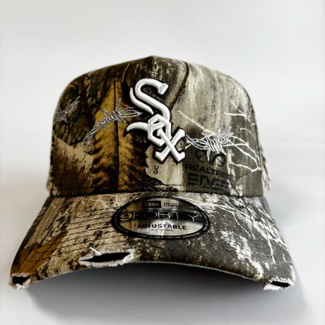 USA買付　NEW ERA 9FORTY A-Frame Chicago White Sox 2003 All-Star Game Realtree Camo Distressed Cap　NE-41