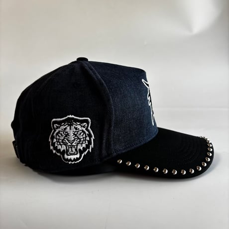 USA買付 PRO STANDARD Detroit Tigers Studded Strapback Navy / Black Cap　US-03