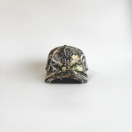 USA買付　NEW ERA 9FORTY A-Frame New York Mets Realtree Camo Distressed Cap NE-40