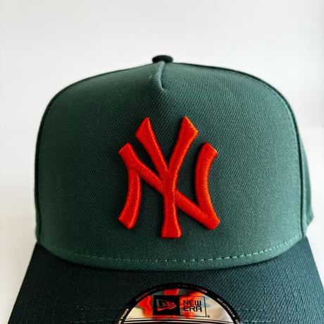 USA買付　NEW ERA 9FORTY A-Frame New York Yankees 1999 World Series Green Cap  NE-38