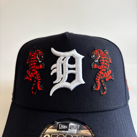 USA買付  NEW ERA DETROIT TIGERS “DOUBLE TIGER” ALL STAR GAME 2005  9FORTY SNAPBACK CAP NAVY  　 NE-20