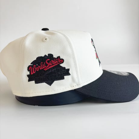 USA買付 NEW ERA OAKLAND ATHLETICS ROSE GARDEN WORLD SERIES 9FORTY A-FRAME CAP   　 NE-19