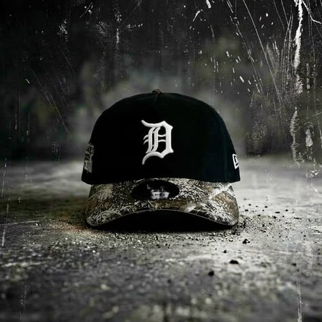 USA買付NEW ERA Detroit Tigers 1968 World Series Realtree 9FORTY A-Frame Adjustable Cap NE-45