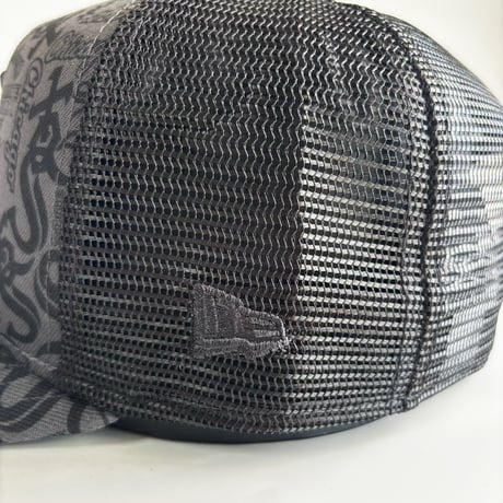 USA買付　NEW ERA Chicago White Sox All Over Wordmark 9FIFTY A-Frame Trucker Snapback　 NE-48