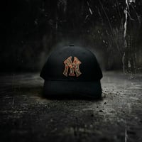USA買付 PRO STANDARD New York Yankees Pro Pinch Strapback Black Leather Visor Cap　US-06