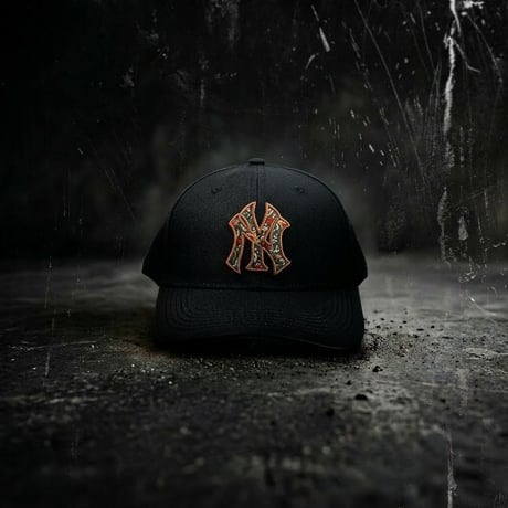 USA買付 PRO STANDARD New York Yankees Pro Pinch Strapback Black Leather Visor Cap　US-06