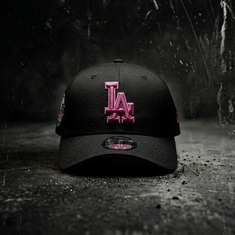 USA買付 NEW ERA Los Angeles Dodgers 9FORTY A-Frame Cap Black with 2025 World Series Champions 　 NE-28