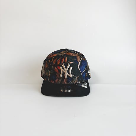 USA買付  NEW ERA NEW YORK YANKEES WOODLAND CAMO CURVED VISOR SNAPBACK CAP  　 NE-08