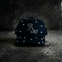 USA買付　 NEW ERA Chicago White Sox Crystal Heart Edition Black 9FORTY A-Frame 　NE-04