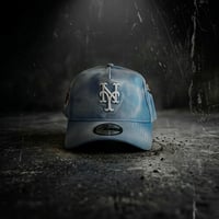 NEW ERA 9FORTY A-Frame New York Mets Love Patch Light Blue Cap  NE-37