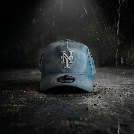 NEW ERA 9FORTY A-Frame New York Mets Love Patch Light Blue Cap  NE-37