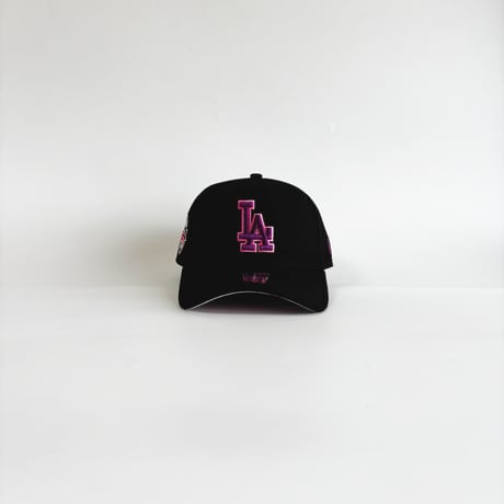 USA買付 Los Angeles Dodgers 9FORTY A-Frame Cap Black with 2025 World Series Champions Patch 　 NE-28