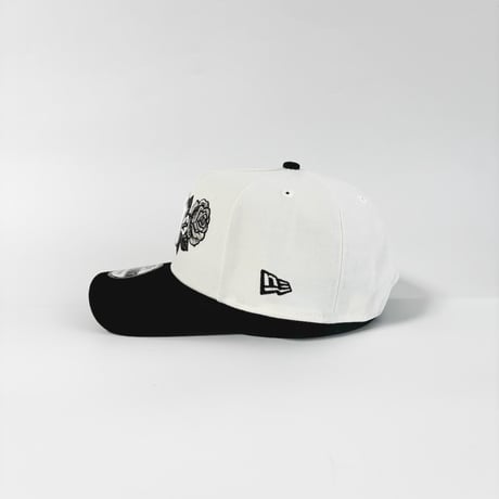USA買付   NEW ERA 9FORTY "Rose" Yankees Cooperstown Cap — Chrome White 　 NE-24