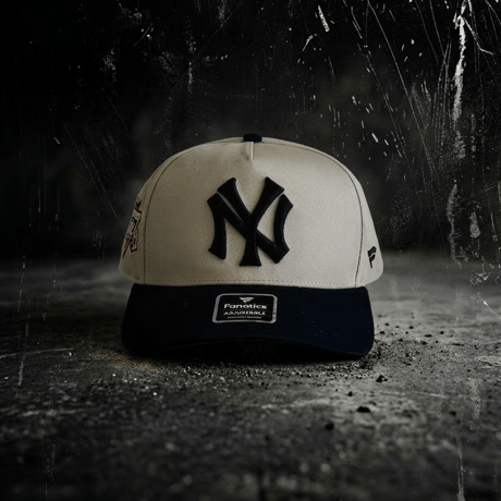 USA買付   Fanatics × Cooperstown Collection New NY Heritage Two Tone Snapback CAP IVORY × NAVY　 US-13