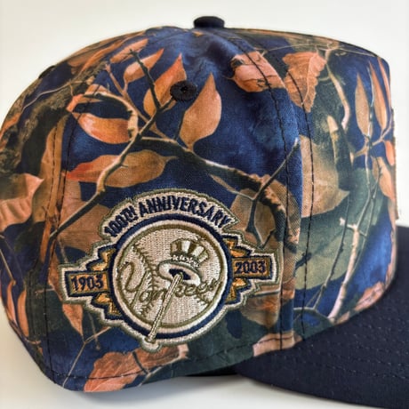 USA買付  NEW ERA NEW YORK YANKEES WOODLAND CAMO CURVED VISOR SNAPBACK CAP  　 NE-08