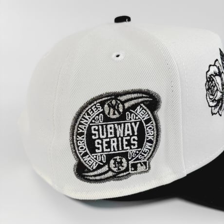 USA買付   NEW ERA 9FORTY "Rose" Yankees Cooperstown Cap — Chrome White 　 NE-24