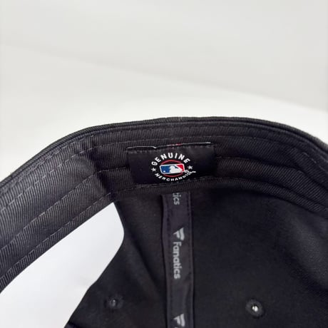USA買付  Fanatics New York Yankees ALL BLACK Snapback CAP 　 US-03